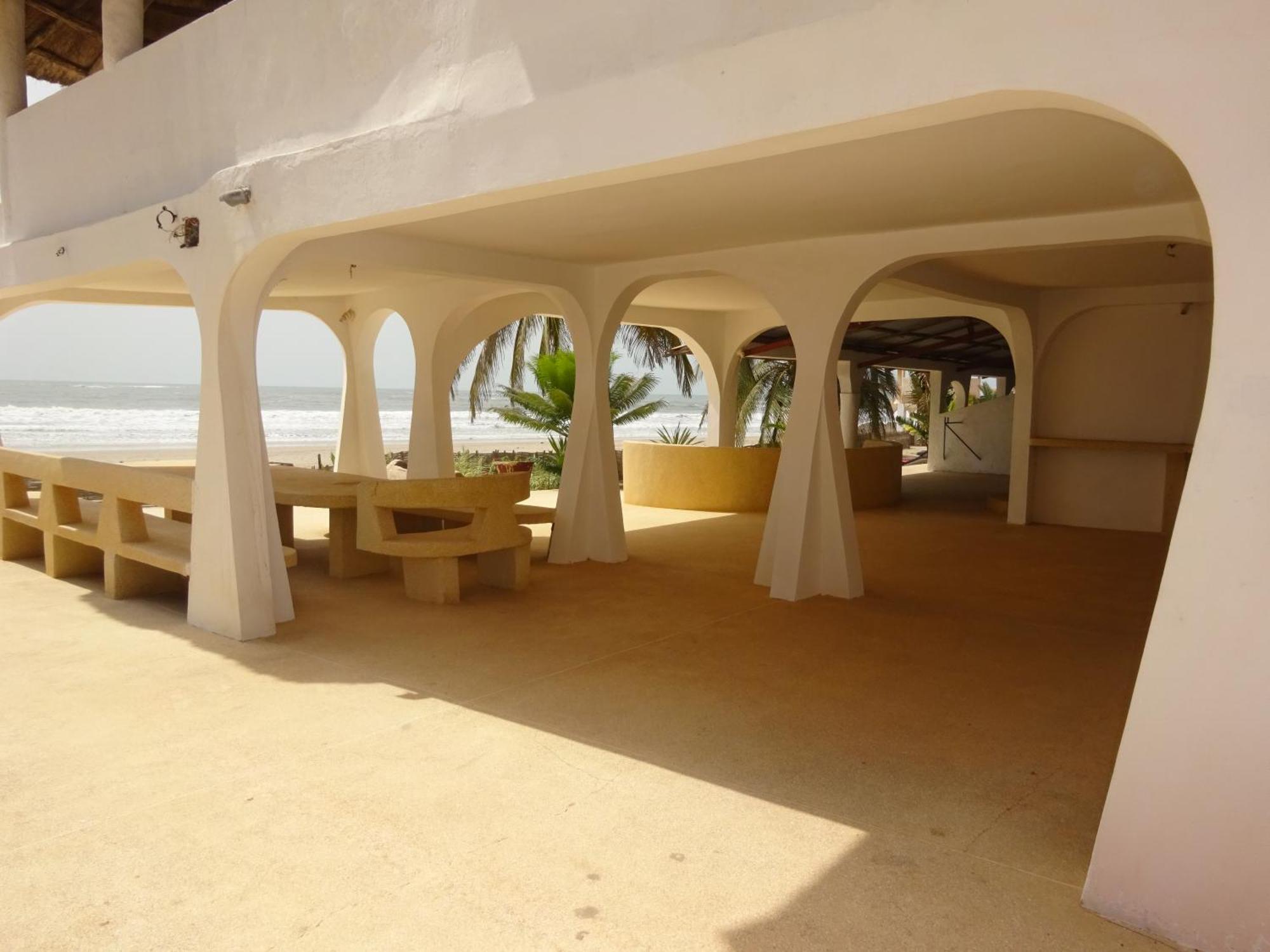Hotel Du Bar De La Mer Cap Skirring Kabrousse Exterior foto