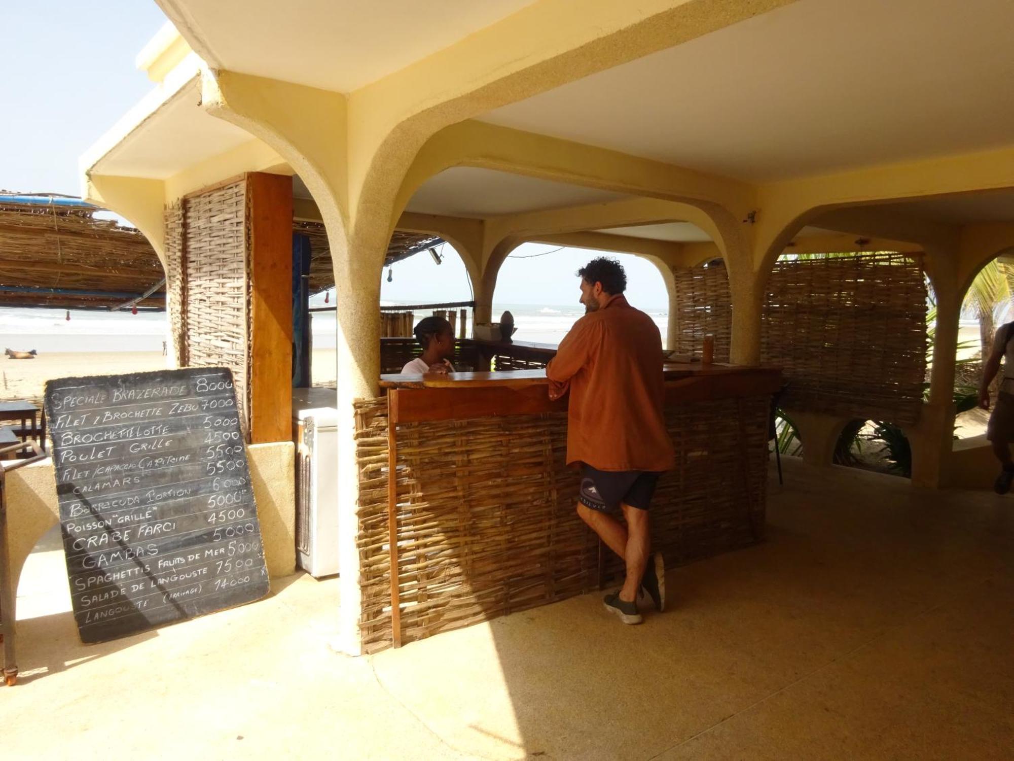 Hotel Du Bar De La Mer Cap Skirring Kabrousse Exterior foto